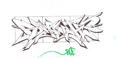 Wildstyle Graffiti, Graffiti Sketches