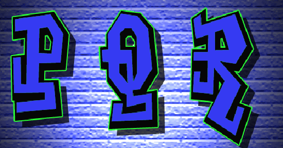 blacesprodor: letras graffity