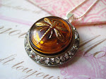 Autumn Dragonfly Necklace