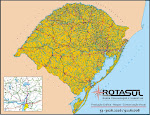Mapa RS Rodoviário