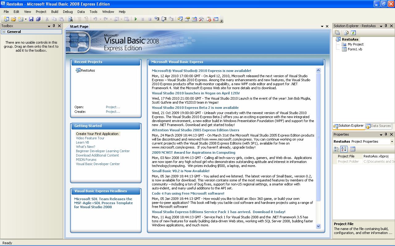 Manual Visual Basic 2008 Express Edition