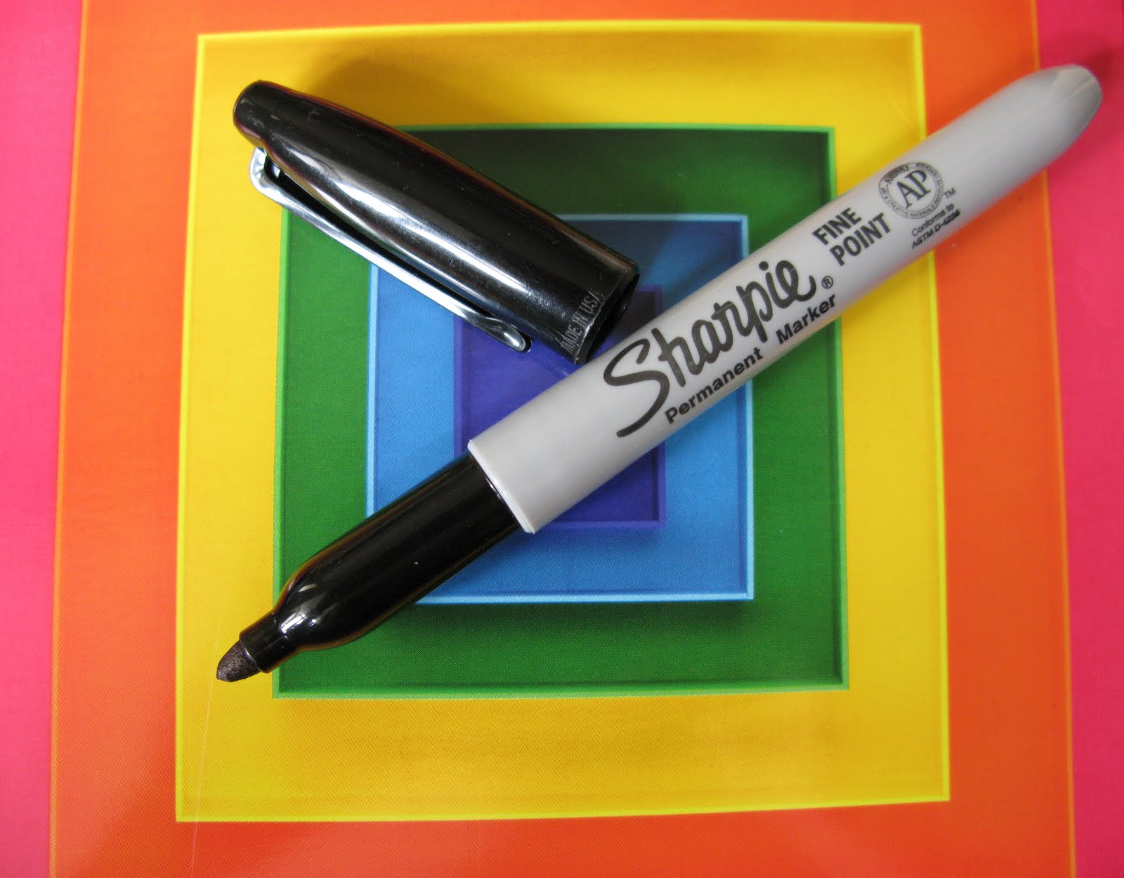 Palimpsest Sharpie, Permanent Marker for Random Drawing