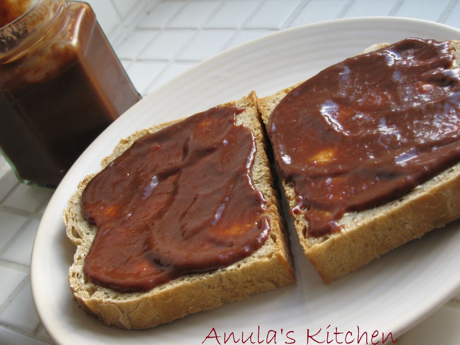 Anula's Kitchen Plum & chocolate marmalade...
