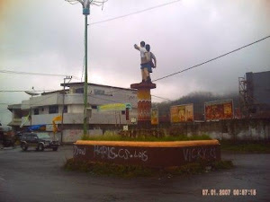 Patung Pelajar di Sudut Kota Bajawa