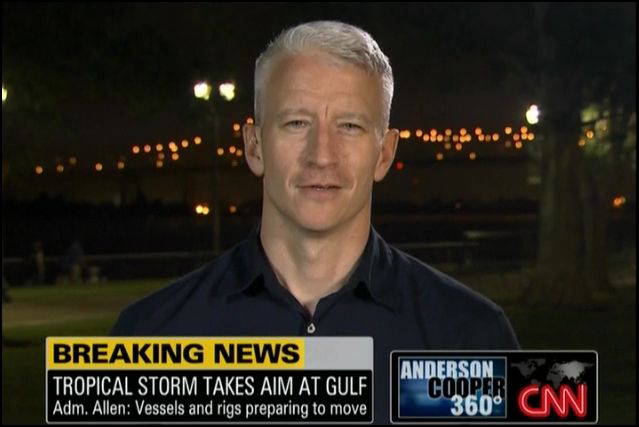 Anderson Cooper opened