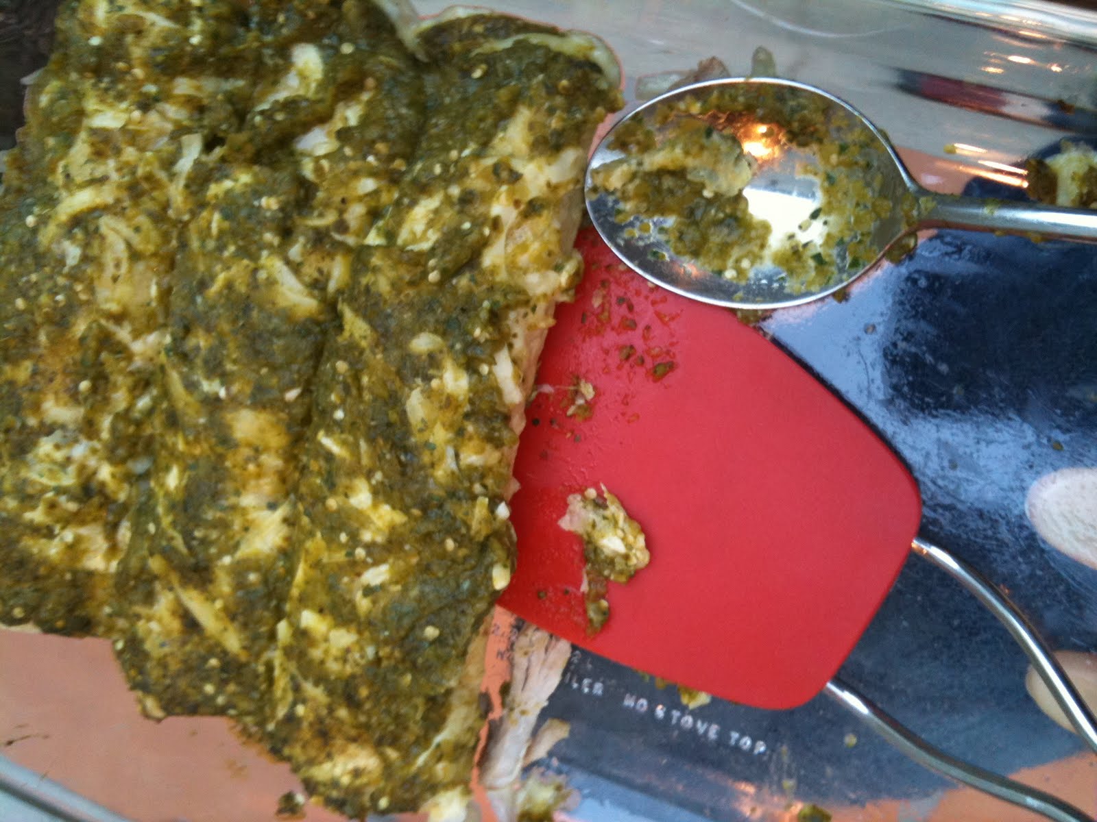 Bobby Flay and Green Chile Enchiladas Yvonne