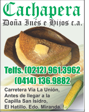 CACHAPERA DOÑA INÉS E HIJOS, C.A. en Paginas Amarillas tu guia Comercial CACHAPERA DOÑA INÉS E HIJOS, C.A. en Paginas Amarillas tu guia Comercial