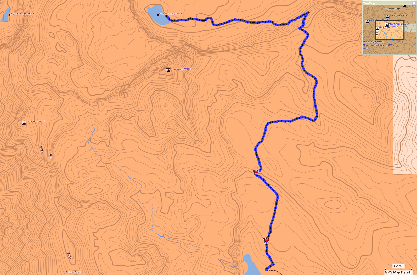 Trails Trekker White Pine Lake Trail
