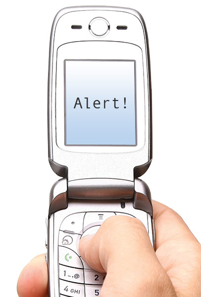 message alert system which