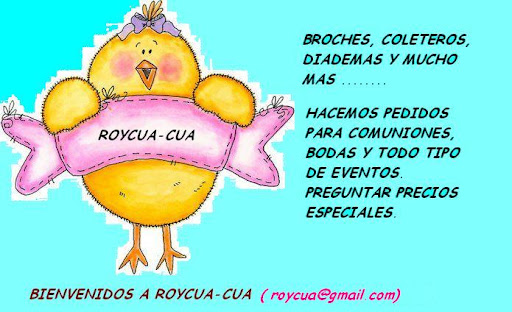 BROCHES ROYCUA-CUA