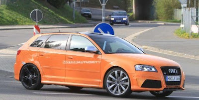 New spyshots the Audi RS3 2011