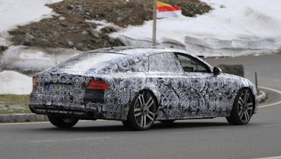 2012 Audi A7 new spy photos in Salzburg / Austria