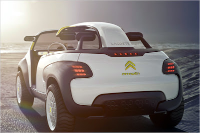 Citroën Lacoste: Concept Car in the buggy-style stands in Paris