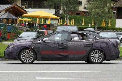 Spy Shots: 2011 2012 Hyundai's new Grandeur 