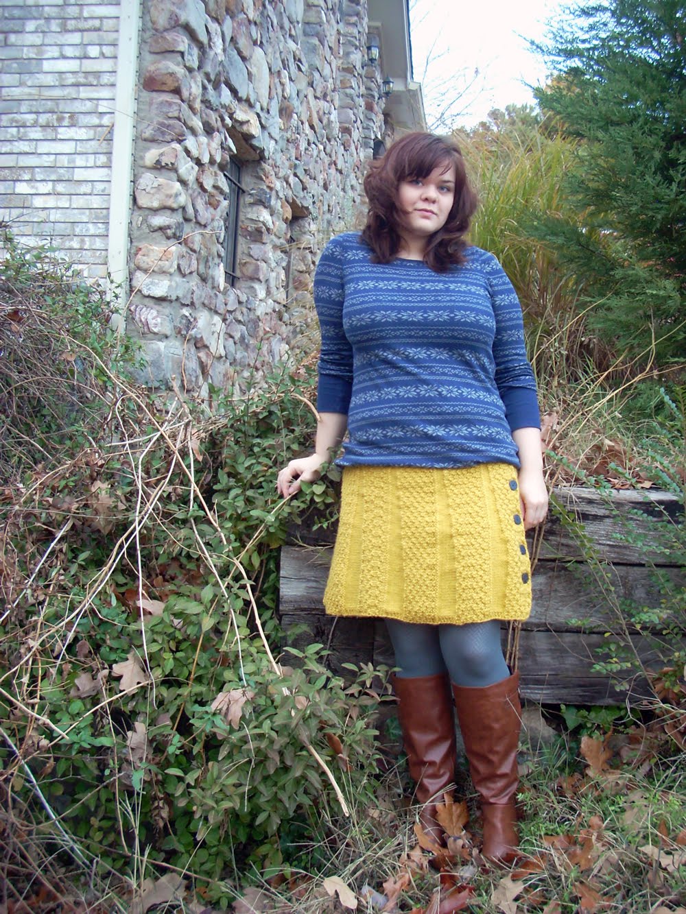 Finished Mustard Carnaby Skirt