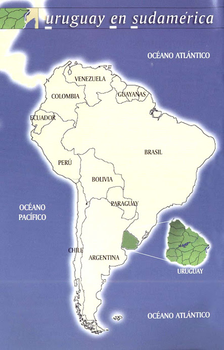 Uruguay en sudamerica