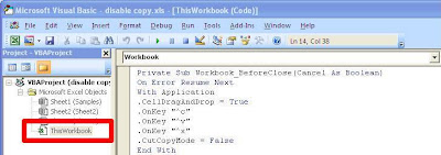 sheets hidden by using VBA