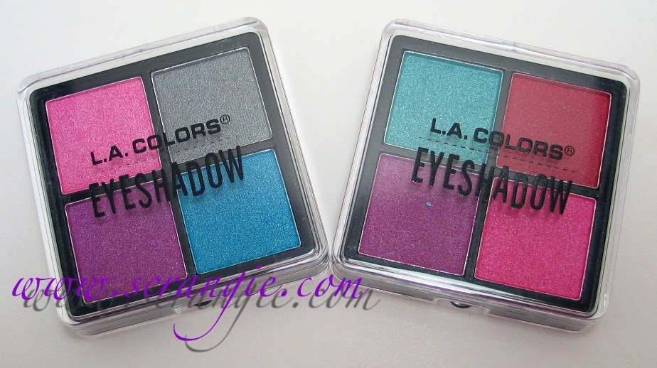 Scrangie Dollar Tree Makeup? LA Colors Ocean Breeze Set