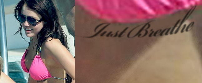 demi lovato tattoos and piercings. Demi+lovato+tattoo+rib+