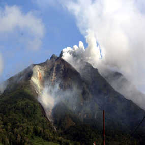 Gunung Sinabung Meletus Harga Sayur Naik