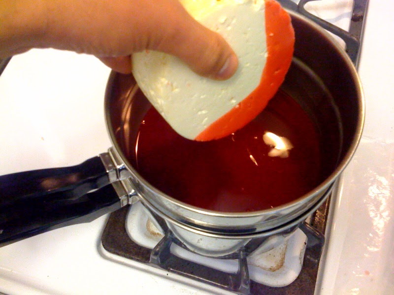 I Make Cheese Waxing Cheese Using a Double Boiler