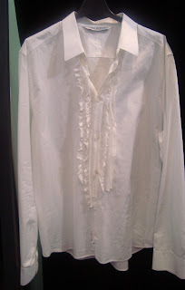 camisa chorreras hombre