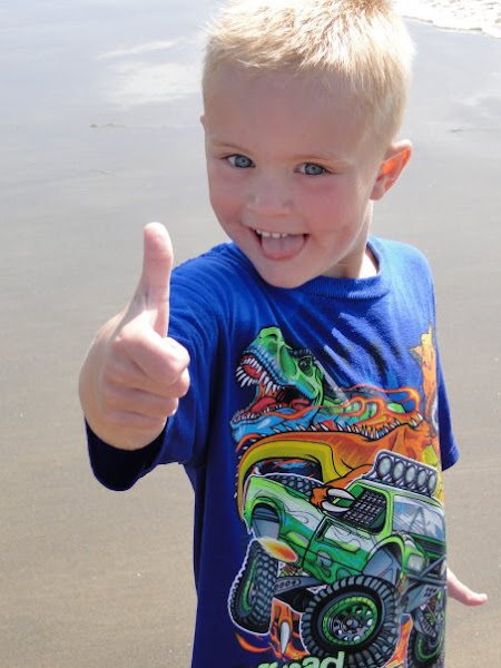 Trysten at the beach