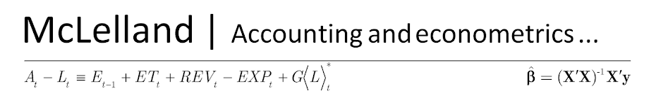 McLelland  |  On accounting and econometrics ...