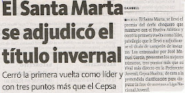 Sta Marta se proclama Campeón de Invierno a costa del H. Atlético ante la mirada de Antonio Álvarez