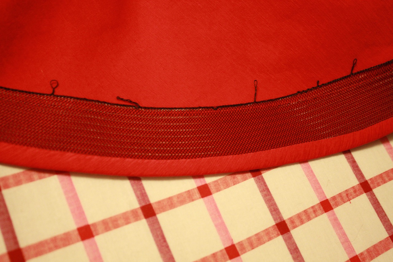 How to Sew Horsehair Braid to Finish any Hem
