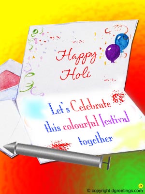 holi invitation
