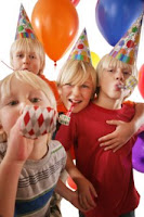children birthday party ecard