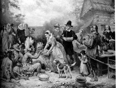 First Thanksgiving Card