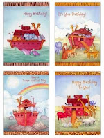 assorted birthday cartoon cards