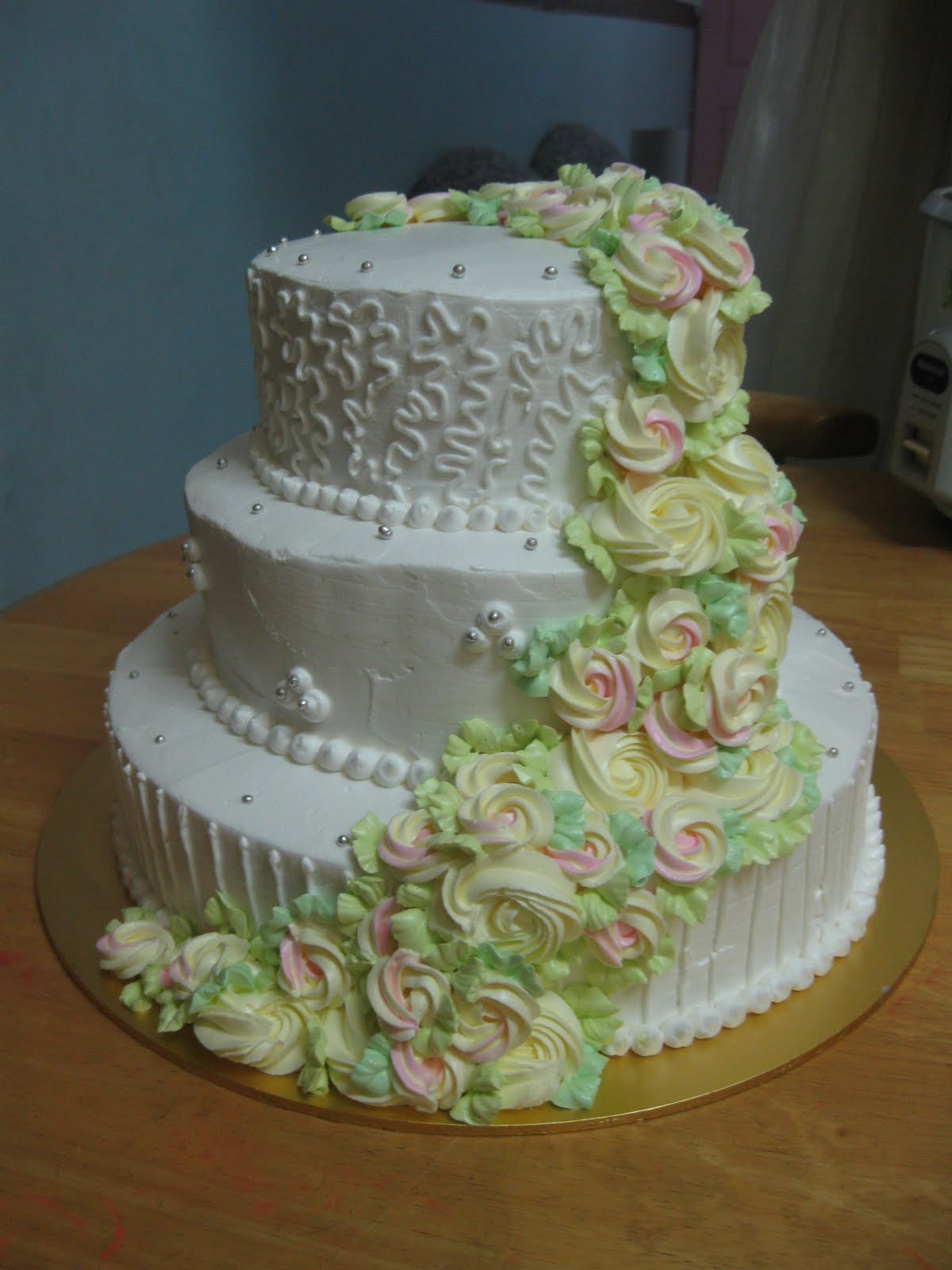 wedding kek-zidah - awincupcake