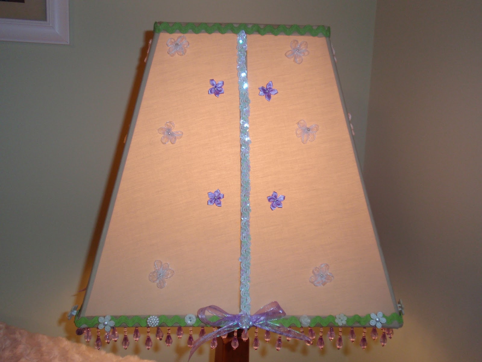 DIY by Design Embellished Lamp Shade