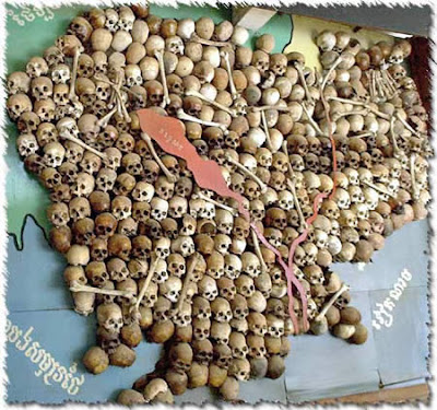 map of cambodian genocide. Map of Cambodia made from the