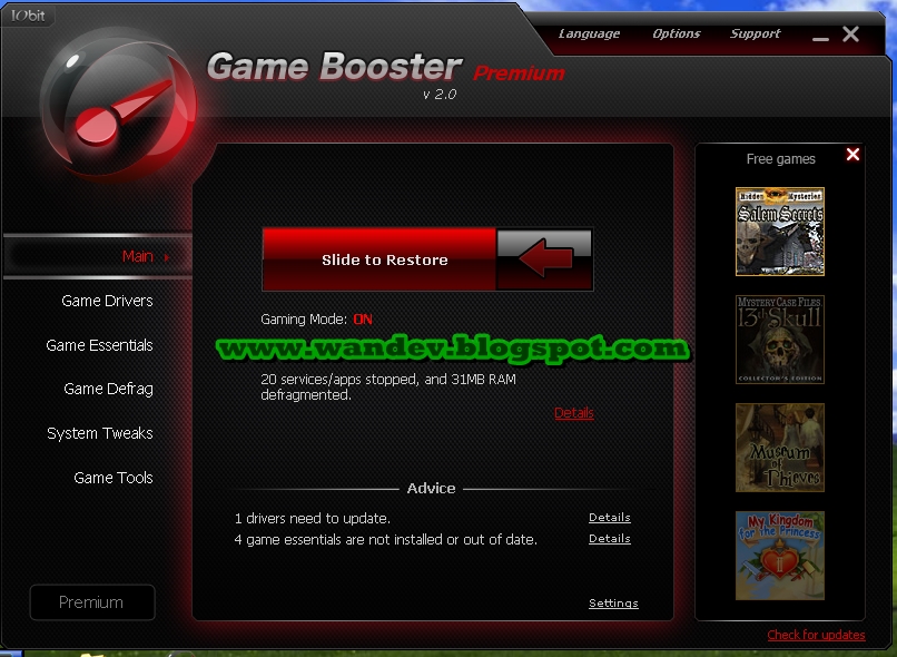 game booster download