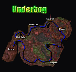 The Underbog Map