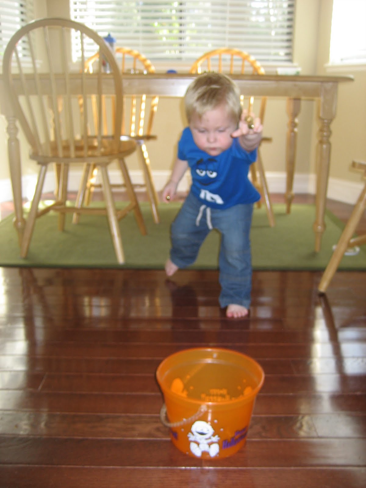 Toddler Approved! Bell toss game