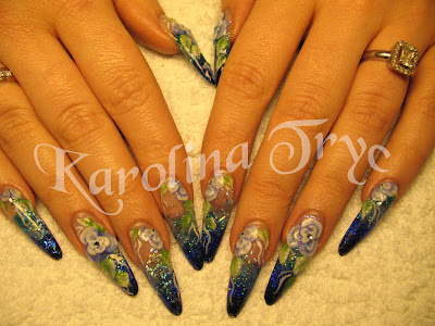 March Acrylic Nails