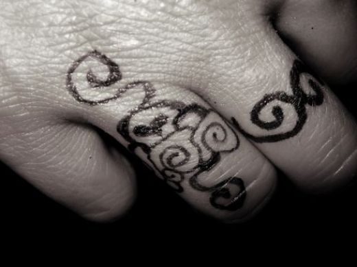 toe ring tattoos designs. Related: miscellaneous tattoo designs, ring tattoo