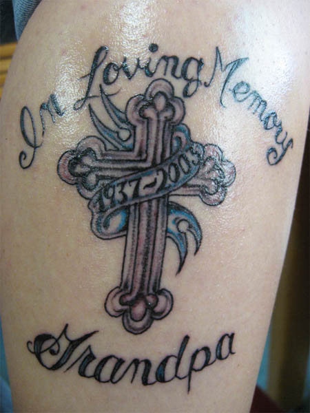 in memory tattoos. I love this memorial tattoo
