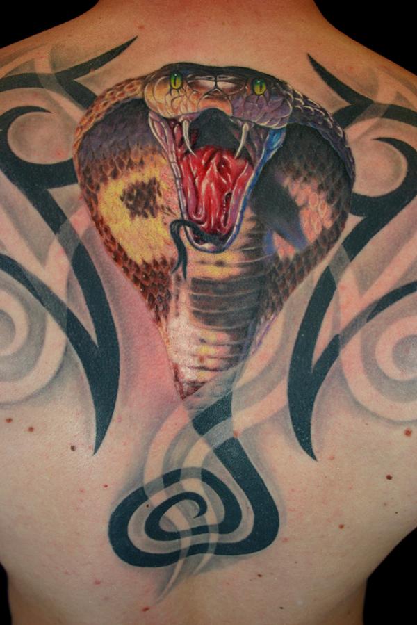 snakes tattoo. The sixth of my snake tattoos