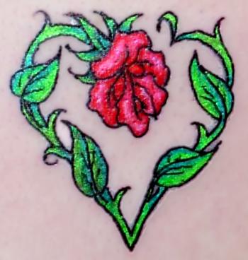 rose tattoos for girls. The first of my rose tattoos