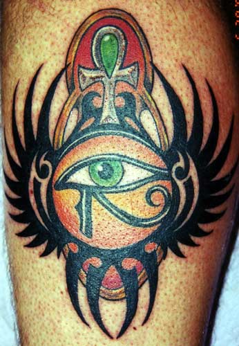 Horus Tattoo Design.