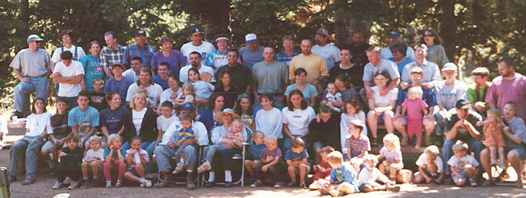 Laura and LaVaur Wilcox family 2001