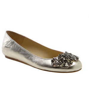 Champagne Colored Flats