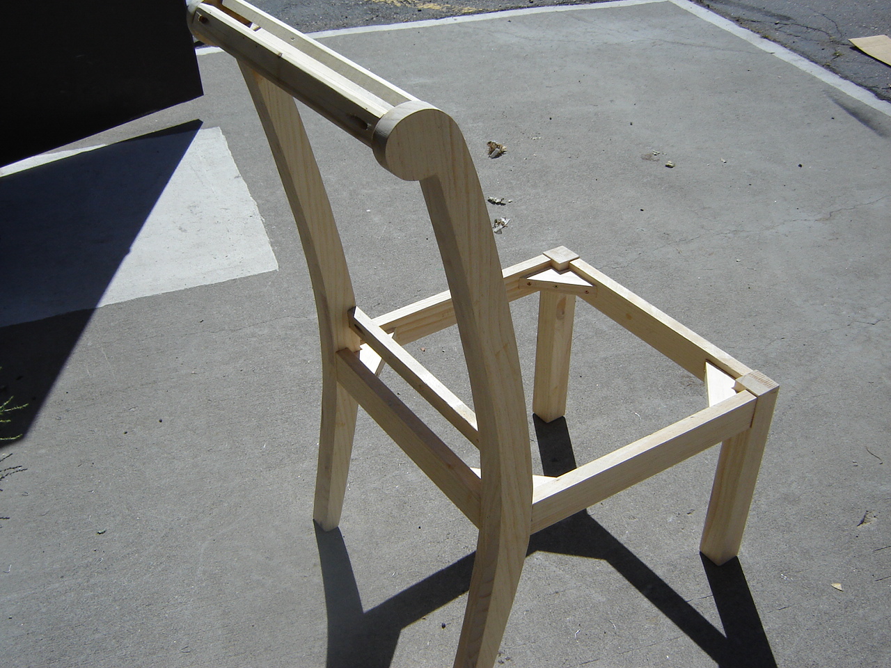 The Woodmaster Parson Type Chair Frames