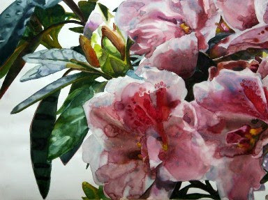 Peter Dreher - Nr.13 - Projekt Aquarelle I - Das GroBplakat in Aquarellen - Aquarelle auf Papier - 42x56 cm